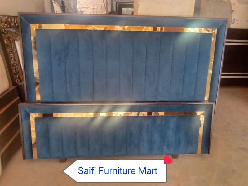 Brand New brass bed/double bed/side table/dressing table/ 5