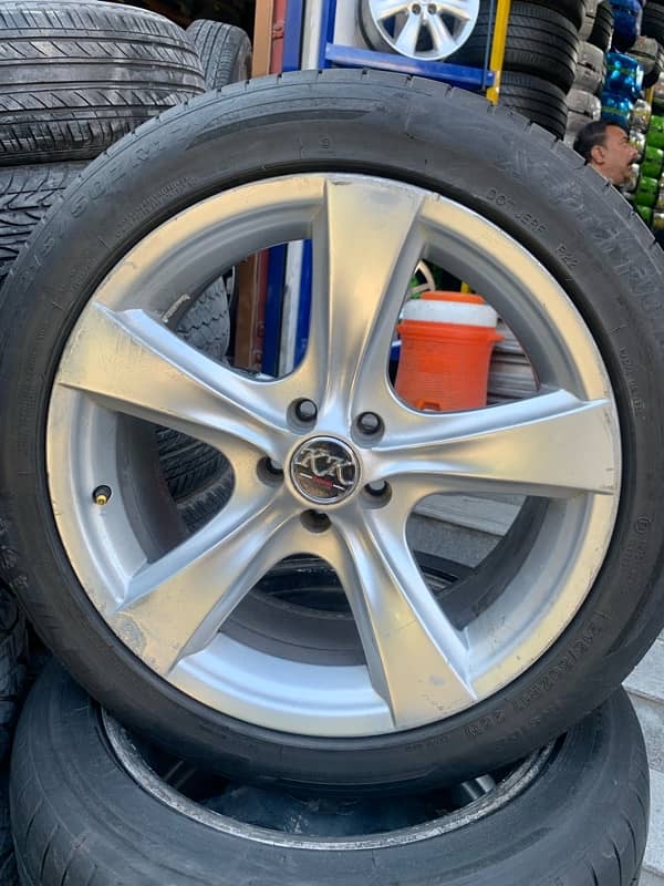 Alloy Rims +Tyres 2