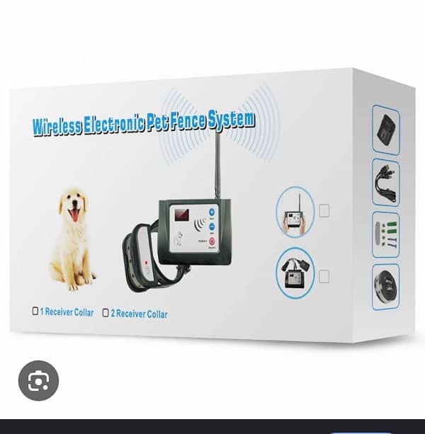 brand new wireless electronic dog pet fence system with receiver 1