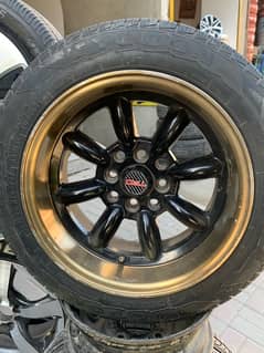 Alloy Rims +Tyres