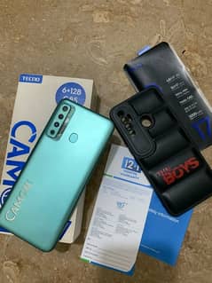 tacno camon 17 6/128GB 5000mh battery with box