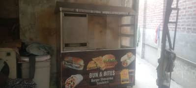 Burger shawarma counter for sale