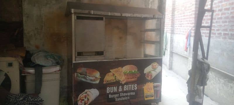 Burger shawarma counter for sale 0