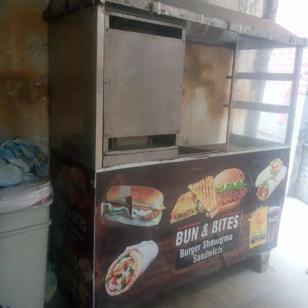 Burger shawarma counter for sale 1