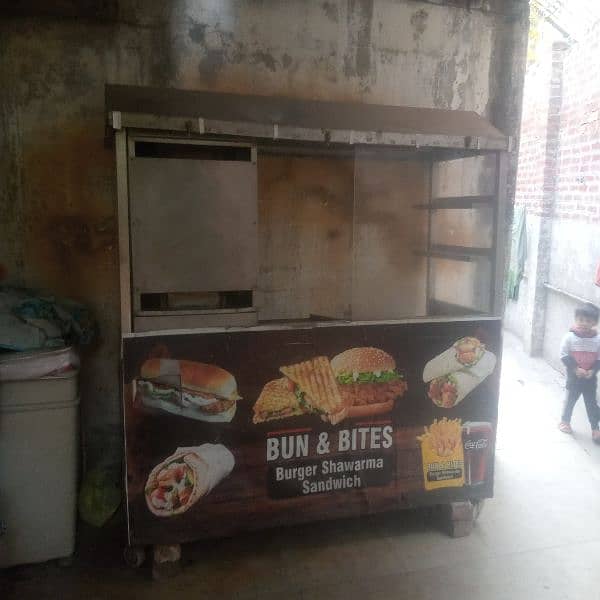 Burger shawarma counter for sale 3