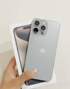 Iphone 15 pro max 256gb jv Natural Titanium