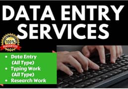 Data Entry & Typing Services