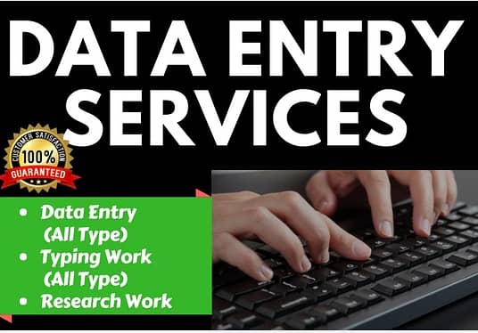 Data Entry & Typing Services 0