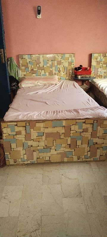 single bed without mattress 1