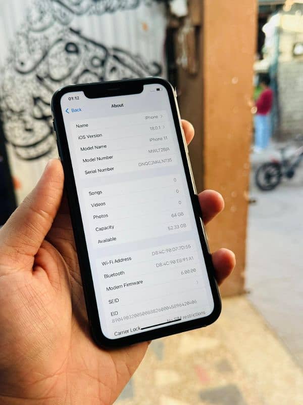 iphone 11 64GB Non PTA Waterpack 7