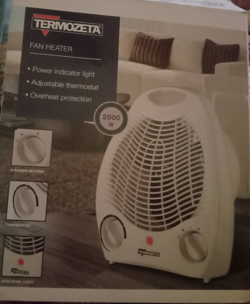 Electric heater for office/ home use (1000/2000watt) 2