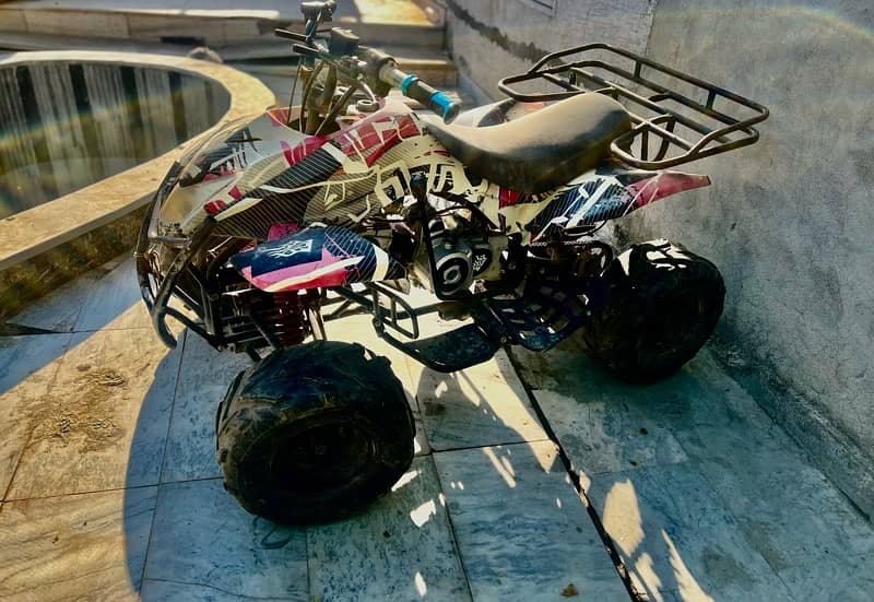 ATV/Quad bike with gear full size 1