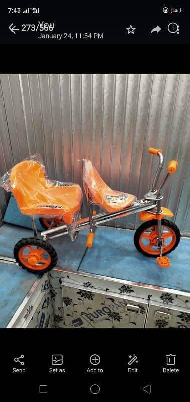 Baby tricycle good looking pure quality 0