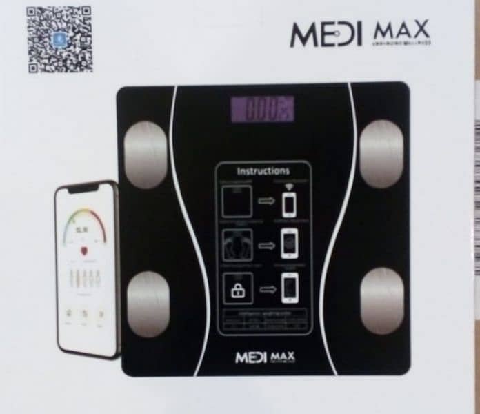 Digital Weight machine with multiple function operate with Mobile App 0