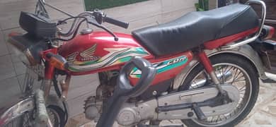 honda cd 70 in pristine condition