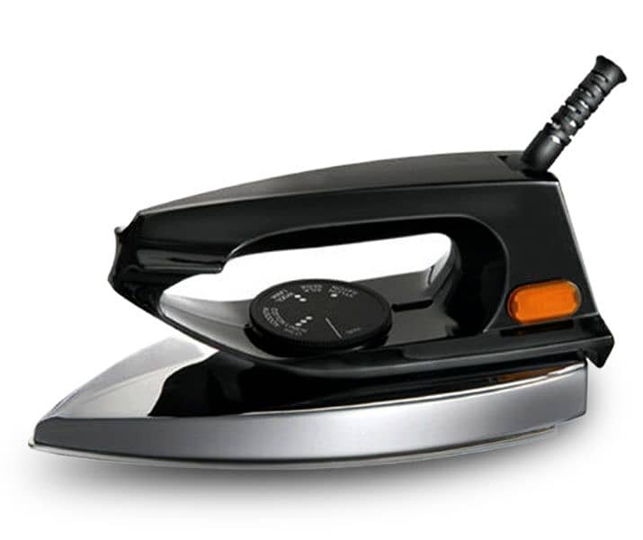 Light Weight Dry Iron - Imported - New Model - 1000 Watts 0