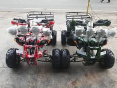 New 124cc atv quad 4 wheels home delivery all Pakistan