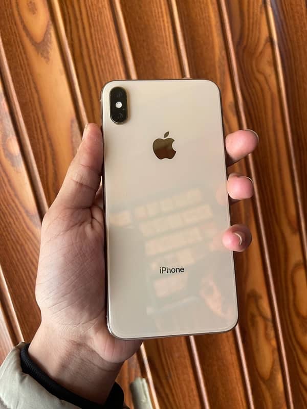 Iphone Xs max non pta 64 gb face id true tone okay exchange possible 1