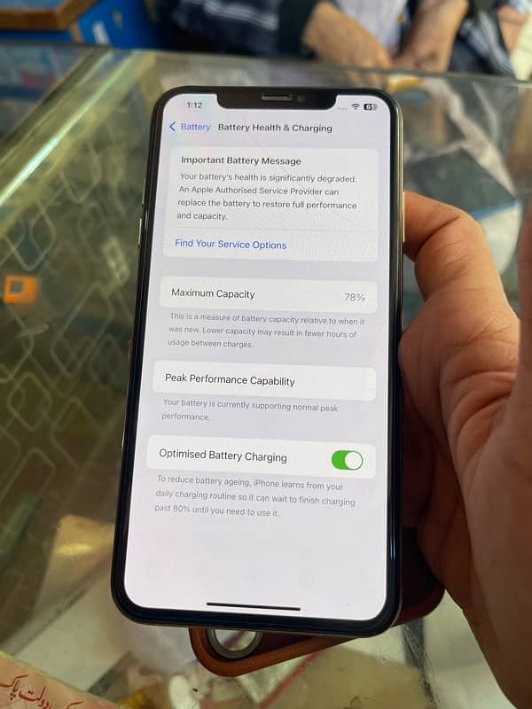 Iphone Xs max non pta 64 gb face id true tone okay exchange possible 4