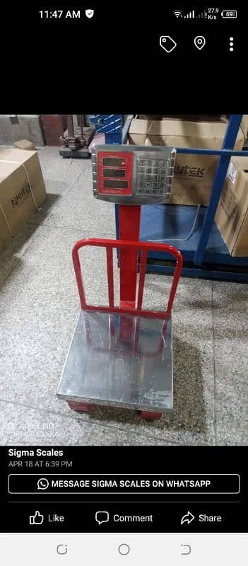 Weight Scale 150kg/300kg / Weight Machine 500kg 11