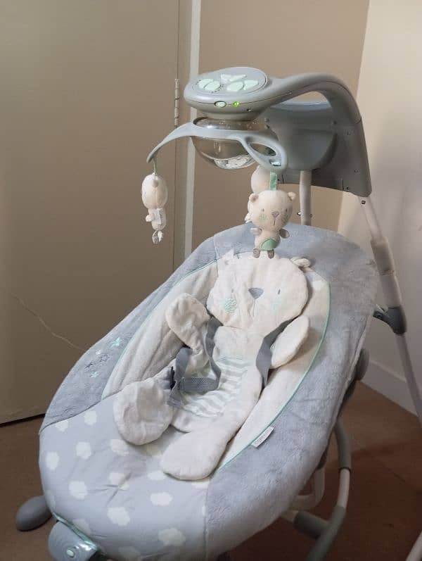 baby swing with detachable rocker 6