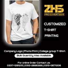 Customized T Shirt Printing