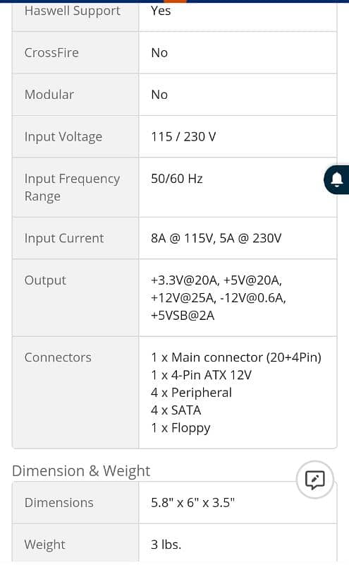 400 W power supply 3