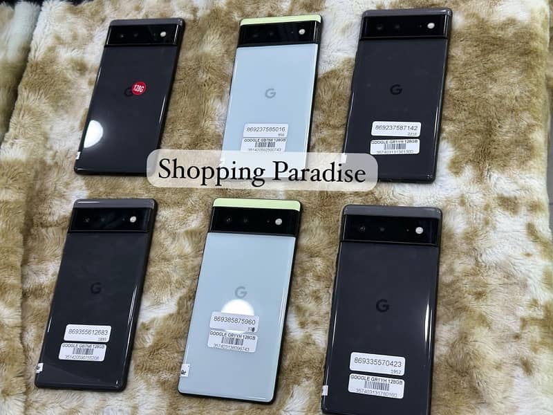 GOOGLE PIXEL 6 PTA APPROVE FRESH CONDITION PAPER KIT 5