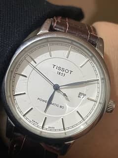 Tissot powermatic 80 with Leather Strap, Master Lock