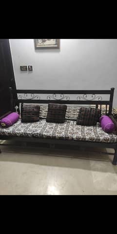 iron sofa set 5 seter with fome sets