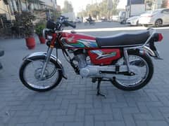 Honda cg 125 model 2023 ISLAMABAD number