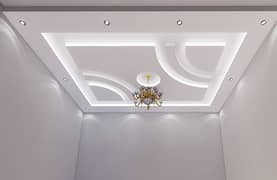 Gypsum ceiling - fency Ceiling - roof ceiling - Ceiling panel