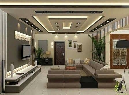 Gypsum ceiling - fency Ceiling - roof ceiling - Ceiling panel 2