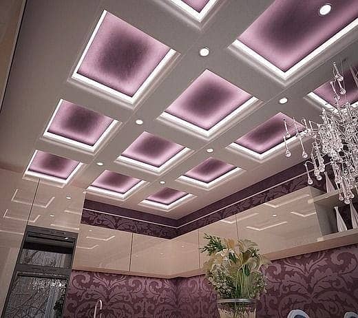 Gypsum ceiling - fency Ceiling - roof ceiling - Ceiling panel 10