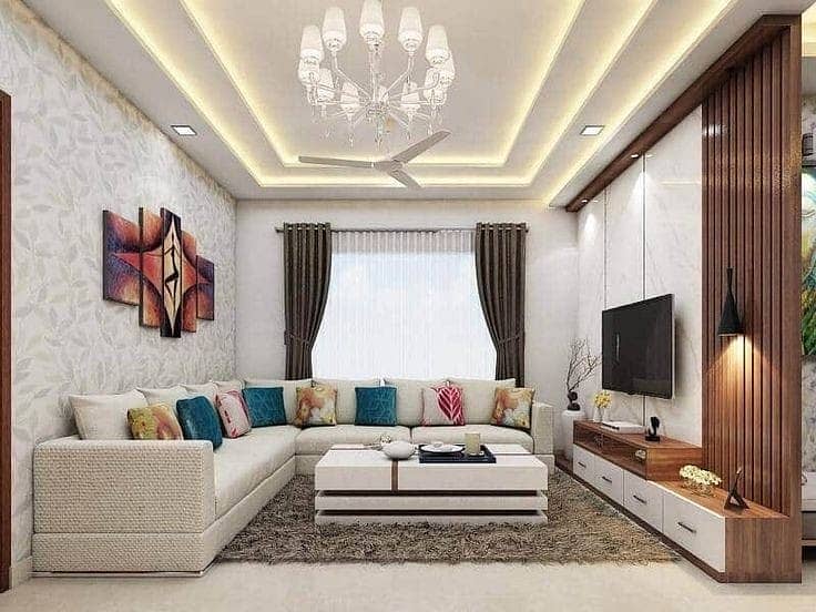 Gypsum ceiling - fency Ceiling - roof ceiling - Ceiling panel 12