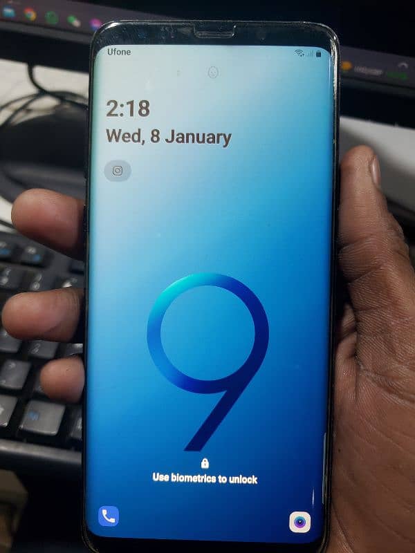 Samsung s9 plus 4/128 pta approved new condition 1