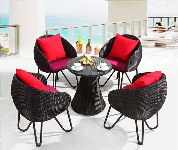 Garden chairs/rattan sofa sets/dining tables/UPVC outdoor furniture 11