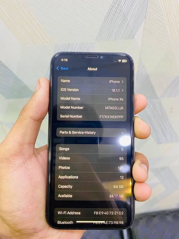 IPhone XS Non PTA 64 GB 10/10 Condition 6