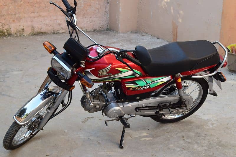 Honda CD 70 Model 2022[TOTAL GENIUN] 0