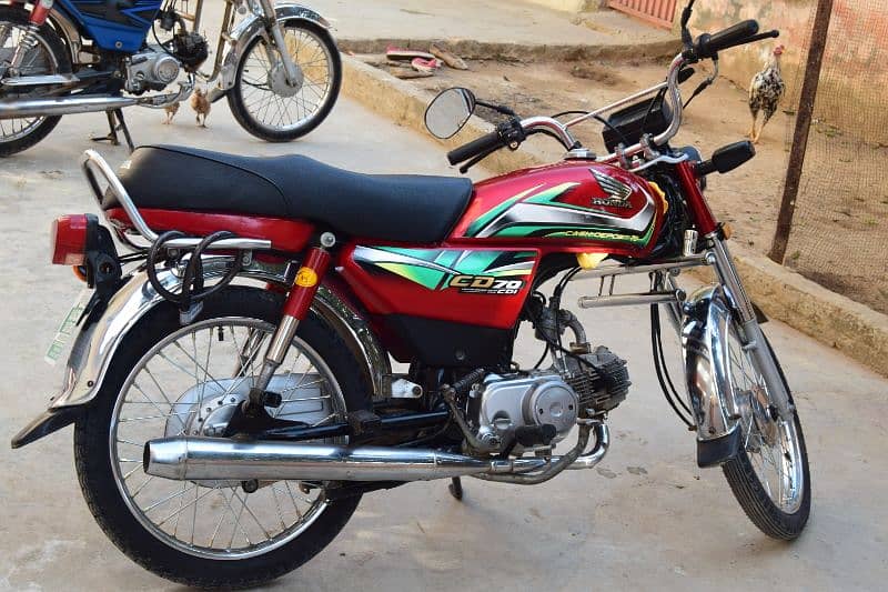 Honda CD 70 Model 2022[TOTAL GENIUN] 3