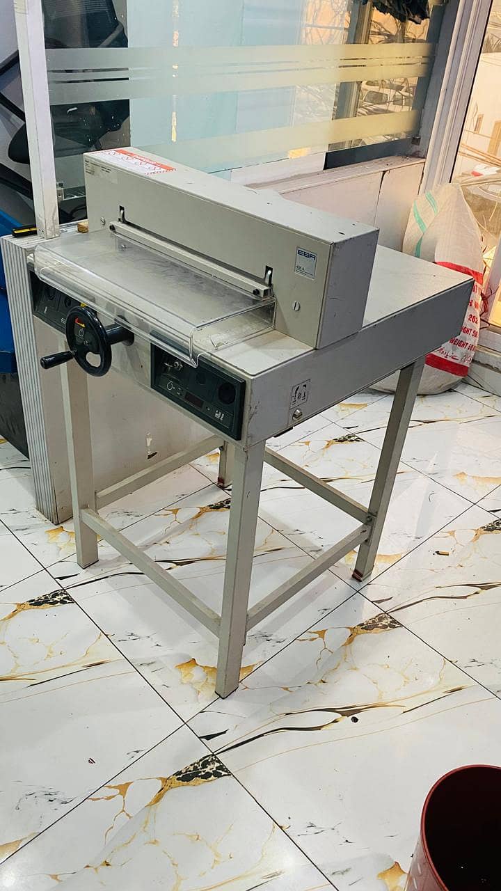 EBA 436A Laser Automatic Guillotine (Paper Cutting Machine) For Sale 4