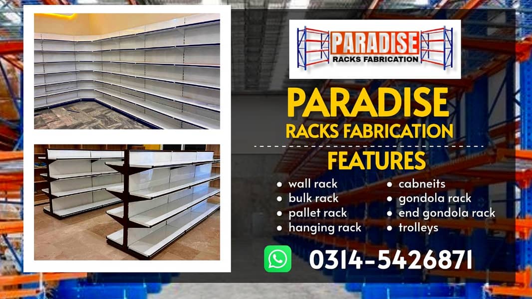 Storage racks / pharmacy racks / display racks / wall racks/ gondola 1