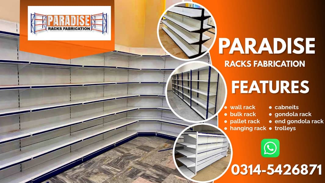 Storage racks / pharmacy racks / display racks / wall racks/ gondola 18