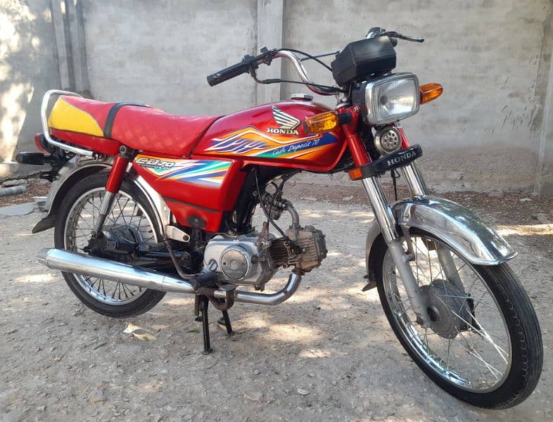 Honda CD 70 2020 hyd number 1