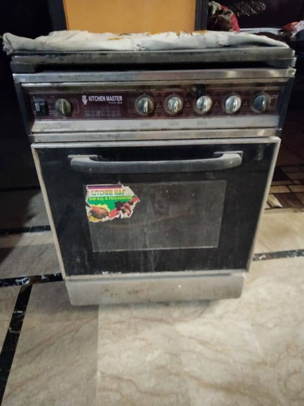 Gas oven with 3 burners 3