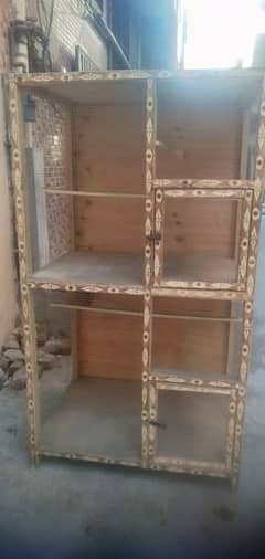 bird cage havey wooden frame