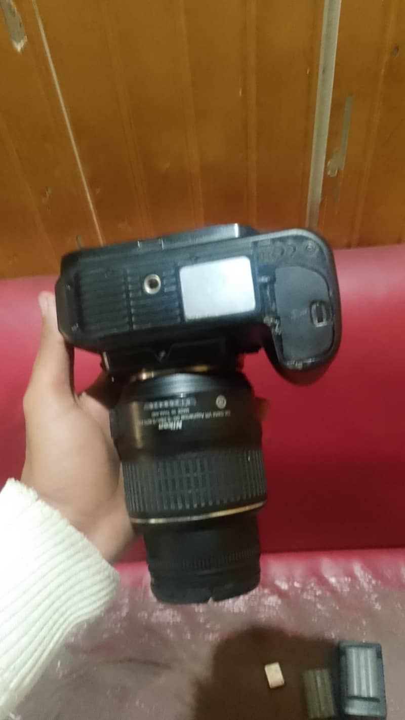 Nikon d90 with lens 18/105 1