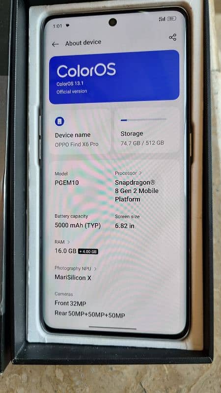 OPPO FIND X6 PRO 16/512, 3
