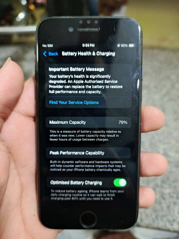 Iphone SE 2020 Non PTA 10/10 Condition 7