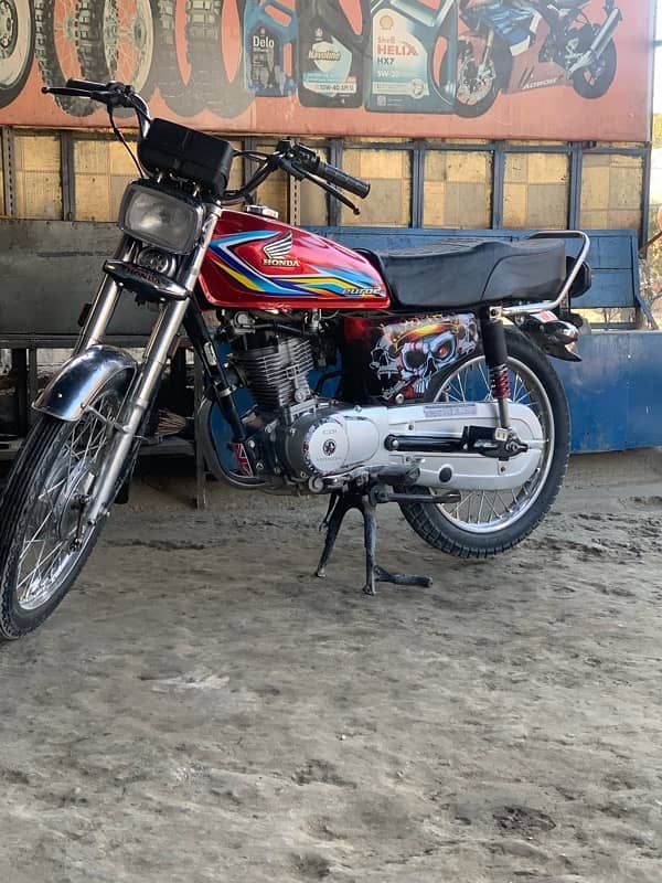 honda cg 125 2016 fresh 4